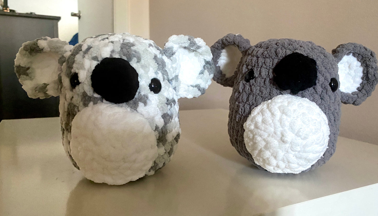 Koala Bear Crochet Pluhies