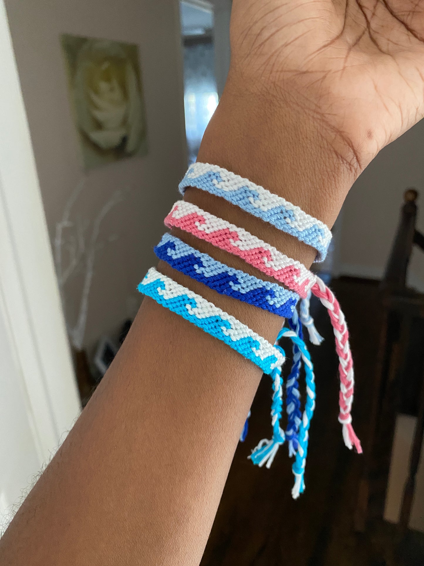 Ocean Wave Friendship Bracelets & Anklets (Made to Order)