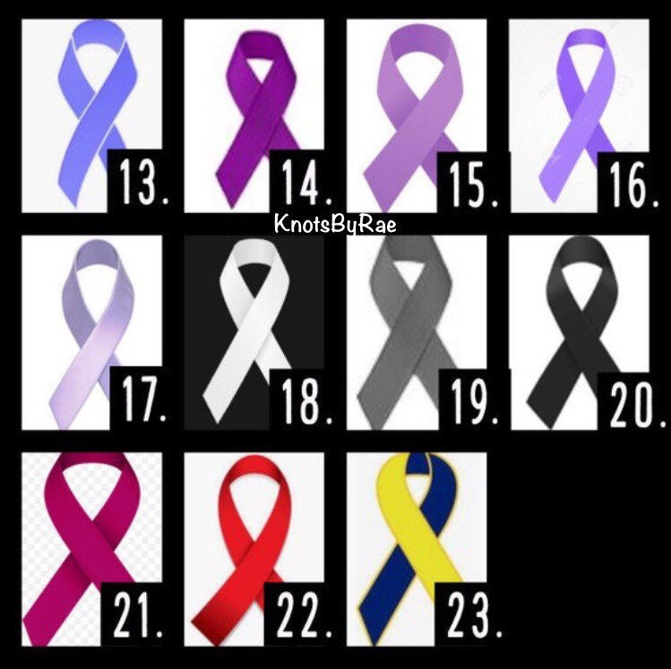 Awareness Ribbon Friendship Bracelets (Made to Order)