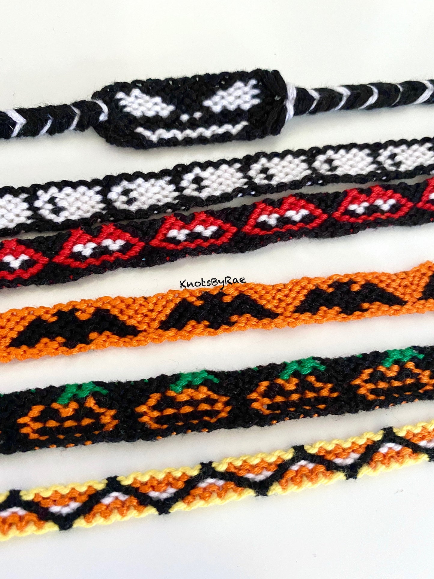 Halloween Friendship Bracelets (Made to Order)