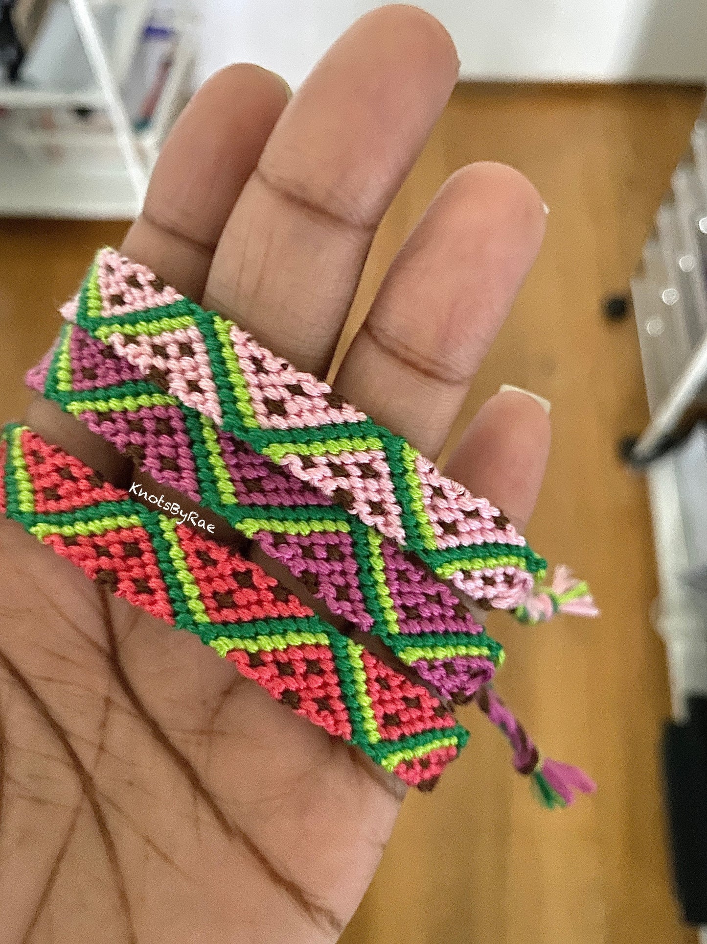 Watermelon Friendship Bracelets (Made to Order)
