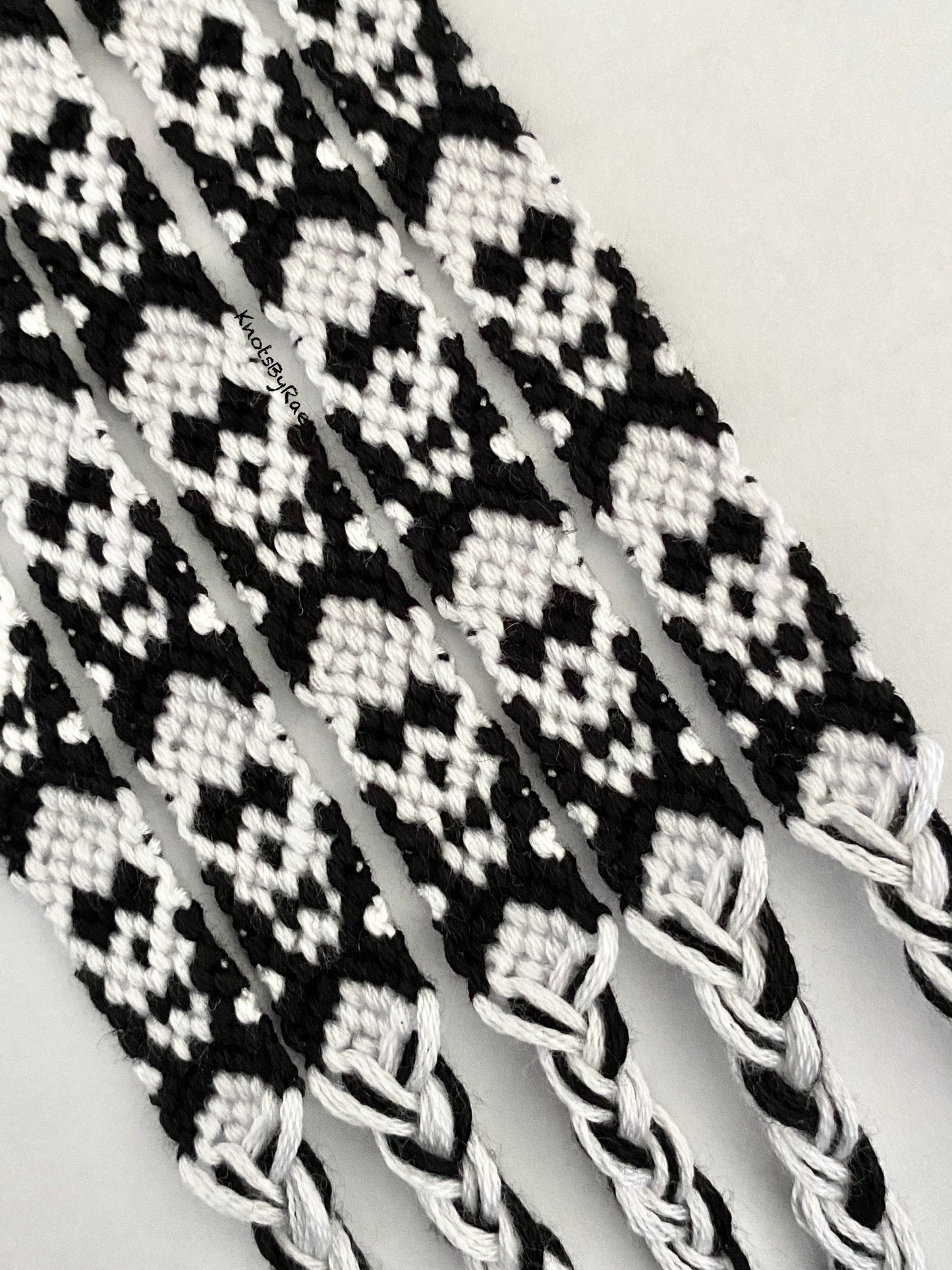 Skull Friendship Bracelet (Made to Order)