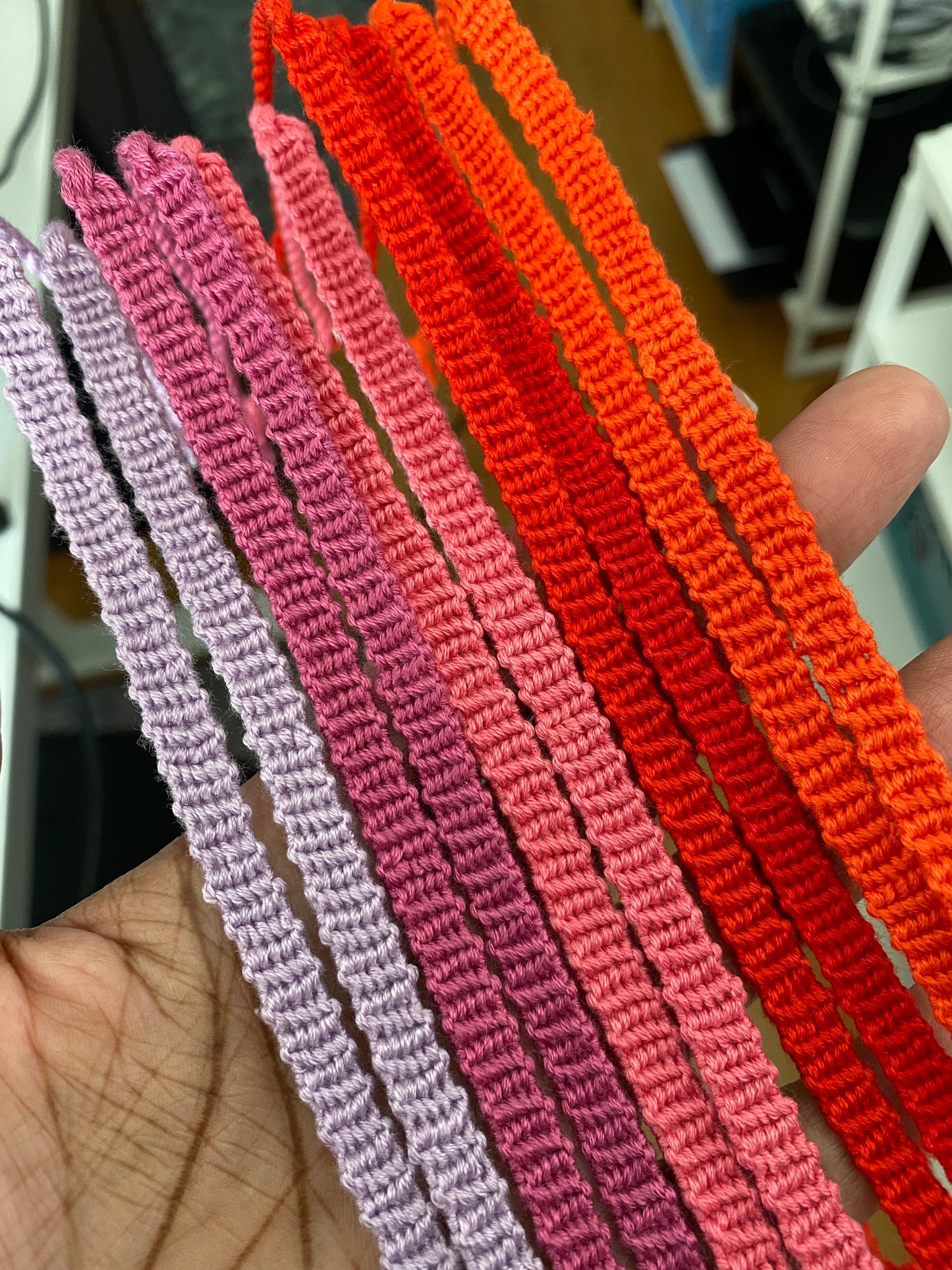 Solid Colour Friendship Bracelets (Made to Order)
