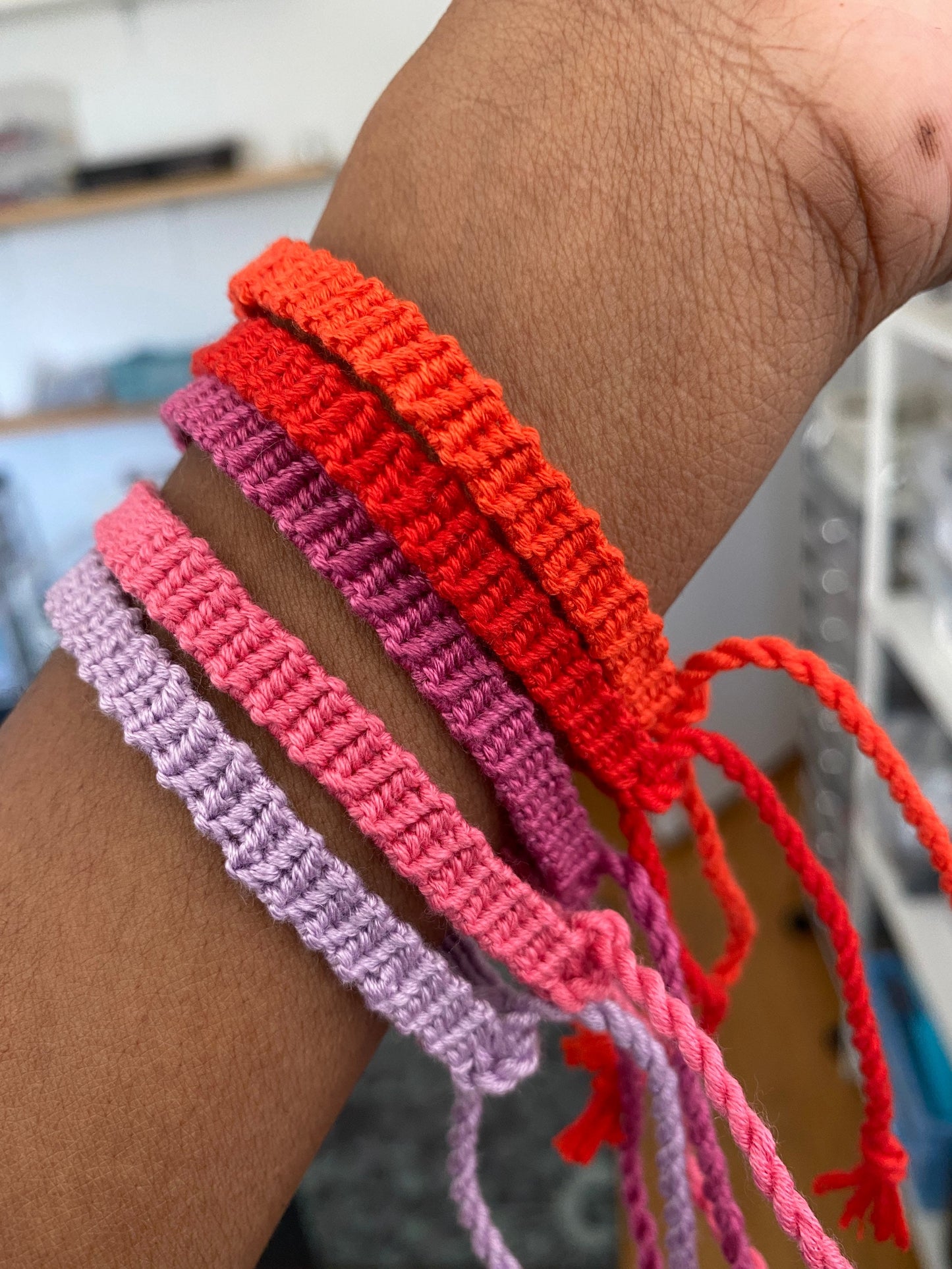 Solid Colour Friendship Bracelets (Made to Order)
