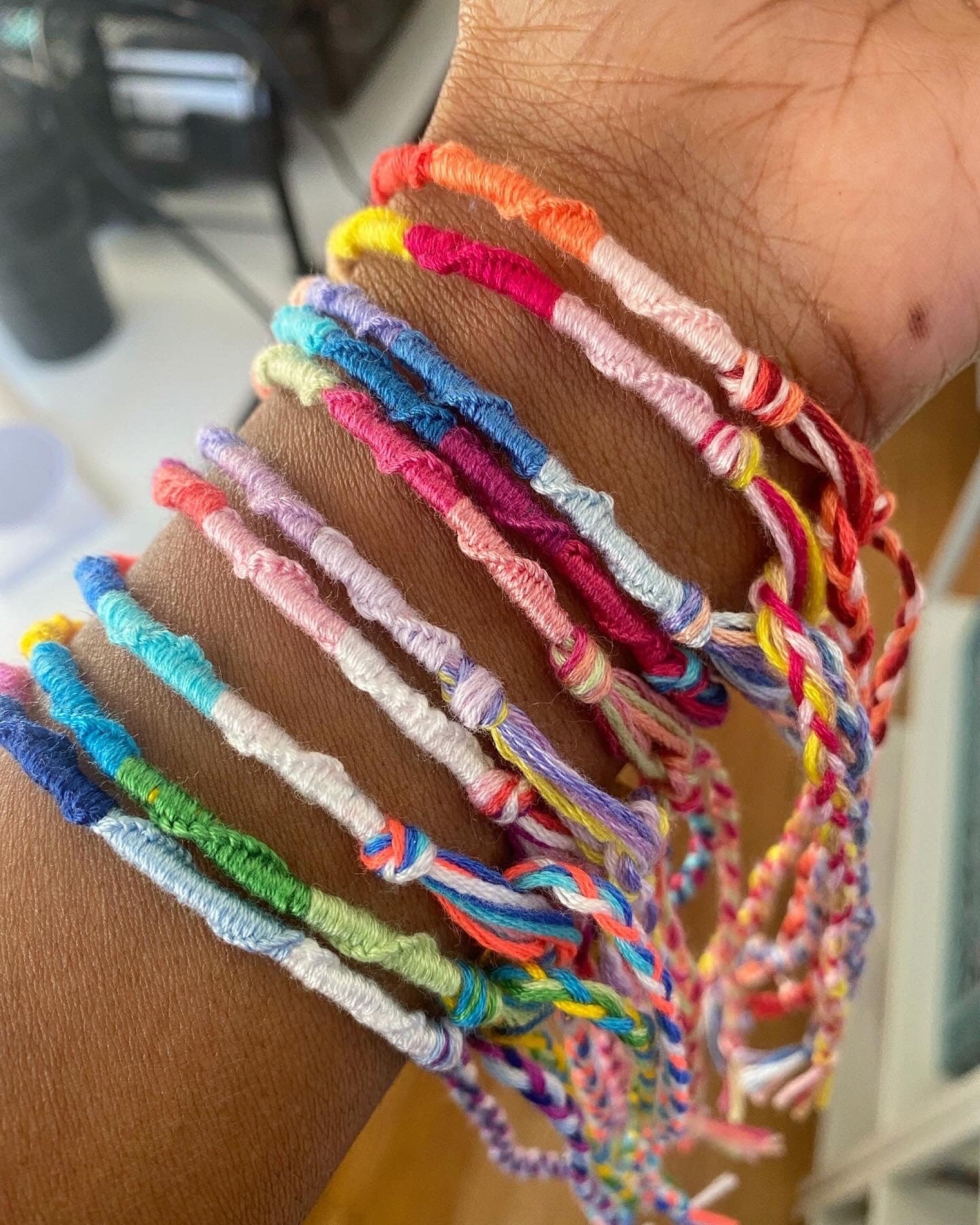Staircase Spiral Friendship Bracelets