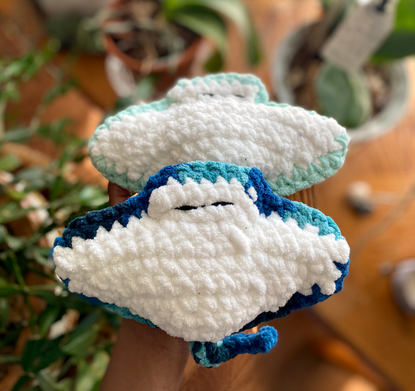 Stingray Crochet Plushies
