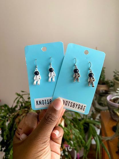 Astronaut Dangle Earrings