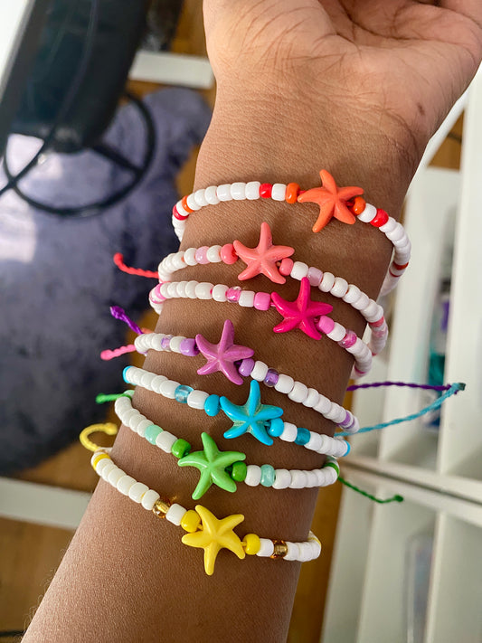 Starfish Beaded Bracelets