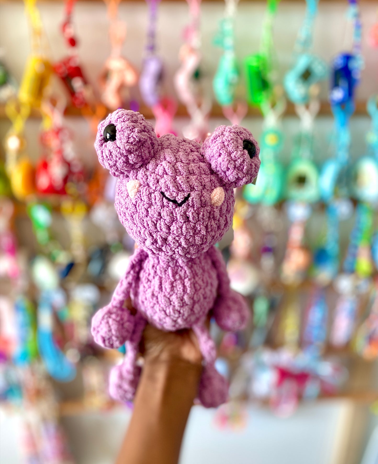 Flipsy Frog Crochet Plushies