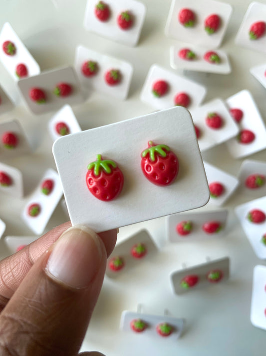 Strawberry Stud Earrings