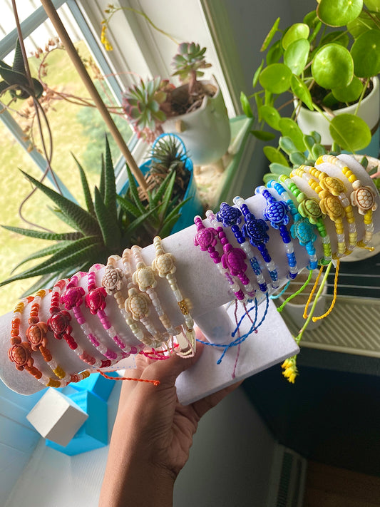 Turtles Beaded Bracelets