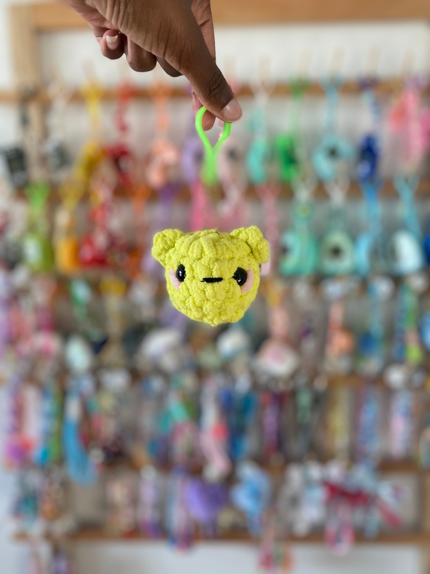 Bear Crochet Keychains