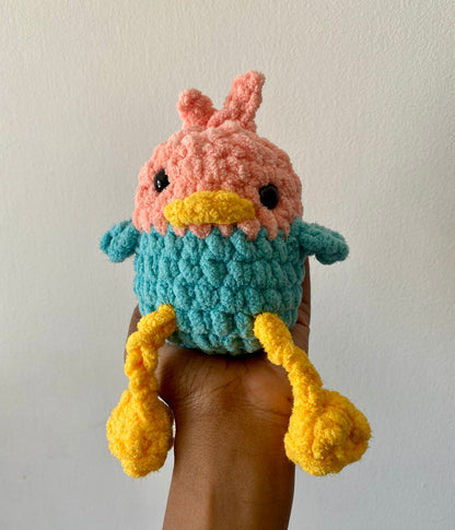 Silly Birds Crochet Plushies