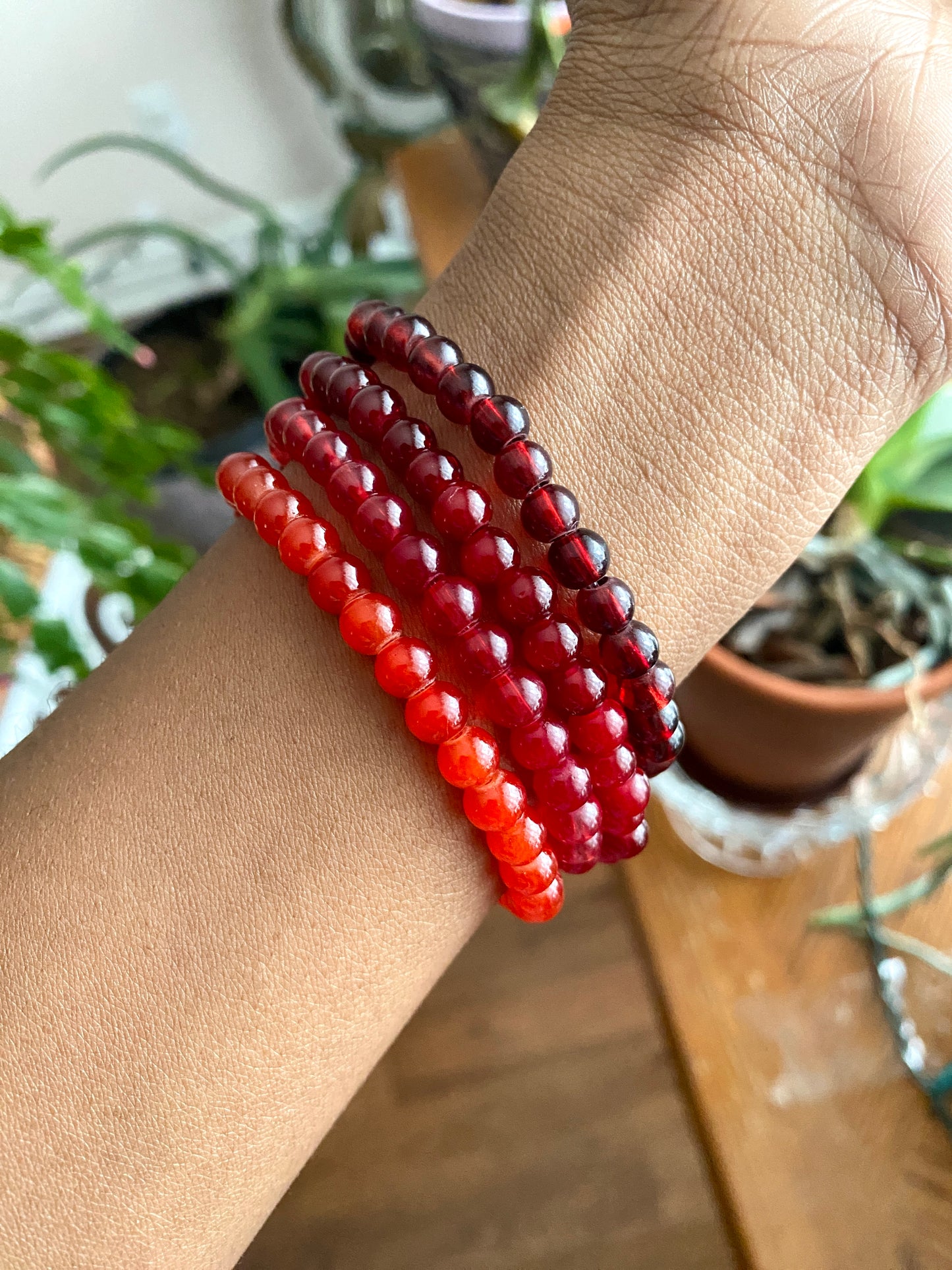 Glass Bead Bracelets