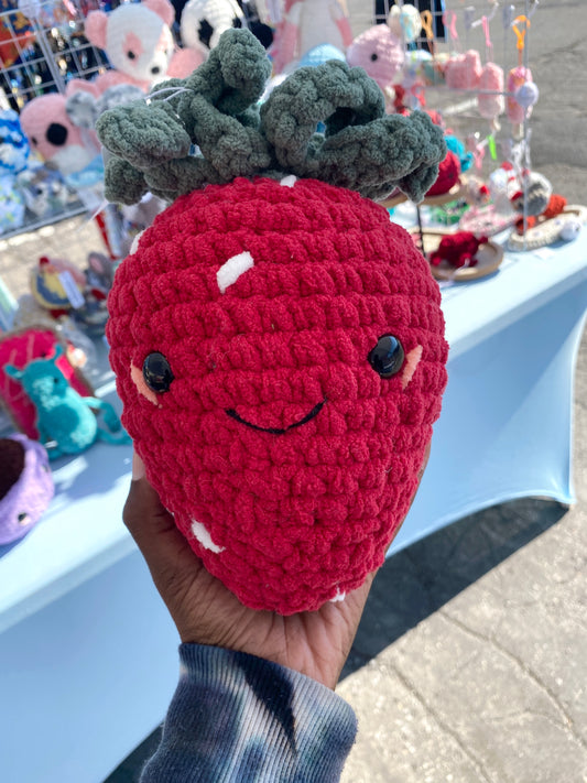 Strawberry Crochet Plushies