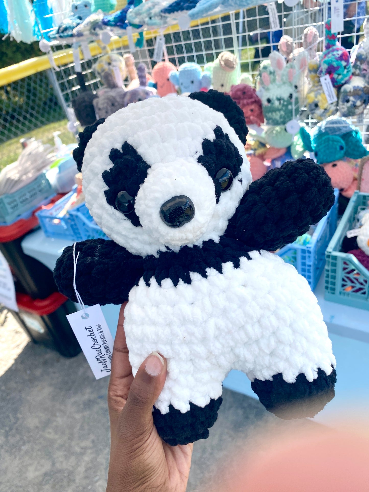 Bear Crochet Pluhies