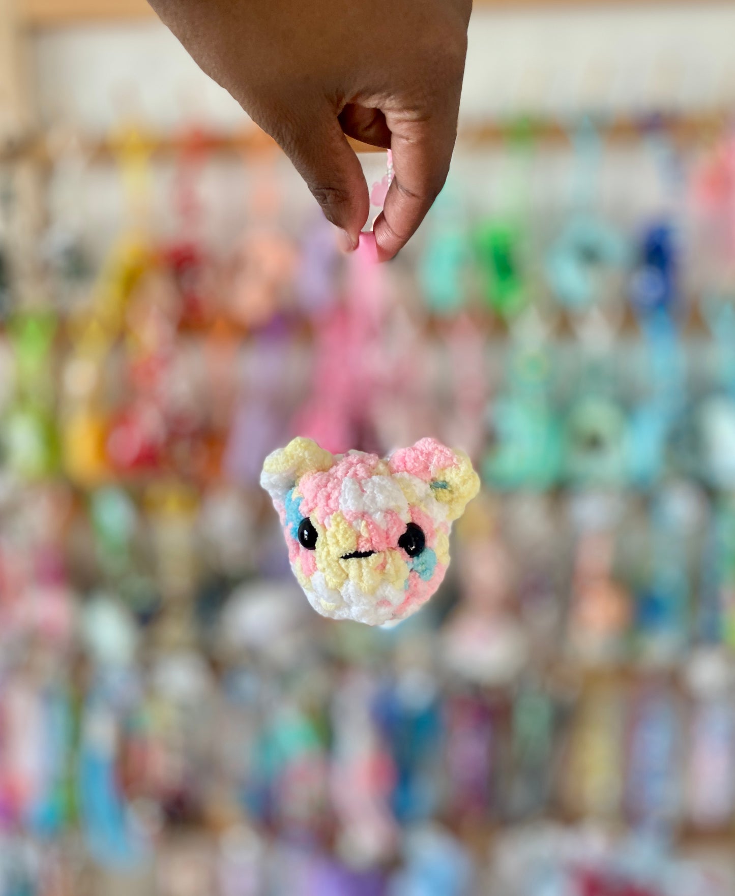 Bear Crochet Keychains
