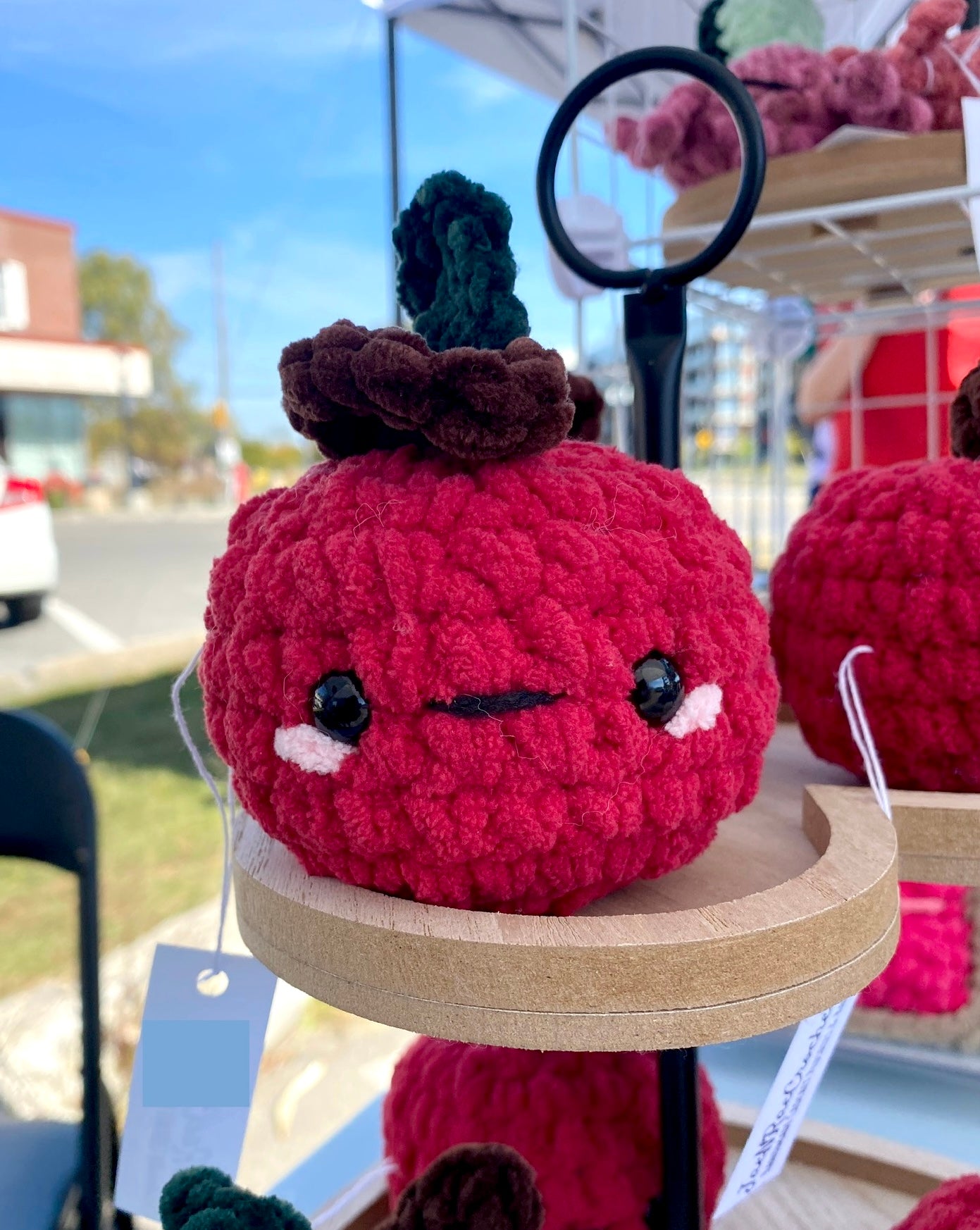 Apple Crochet Plushies