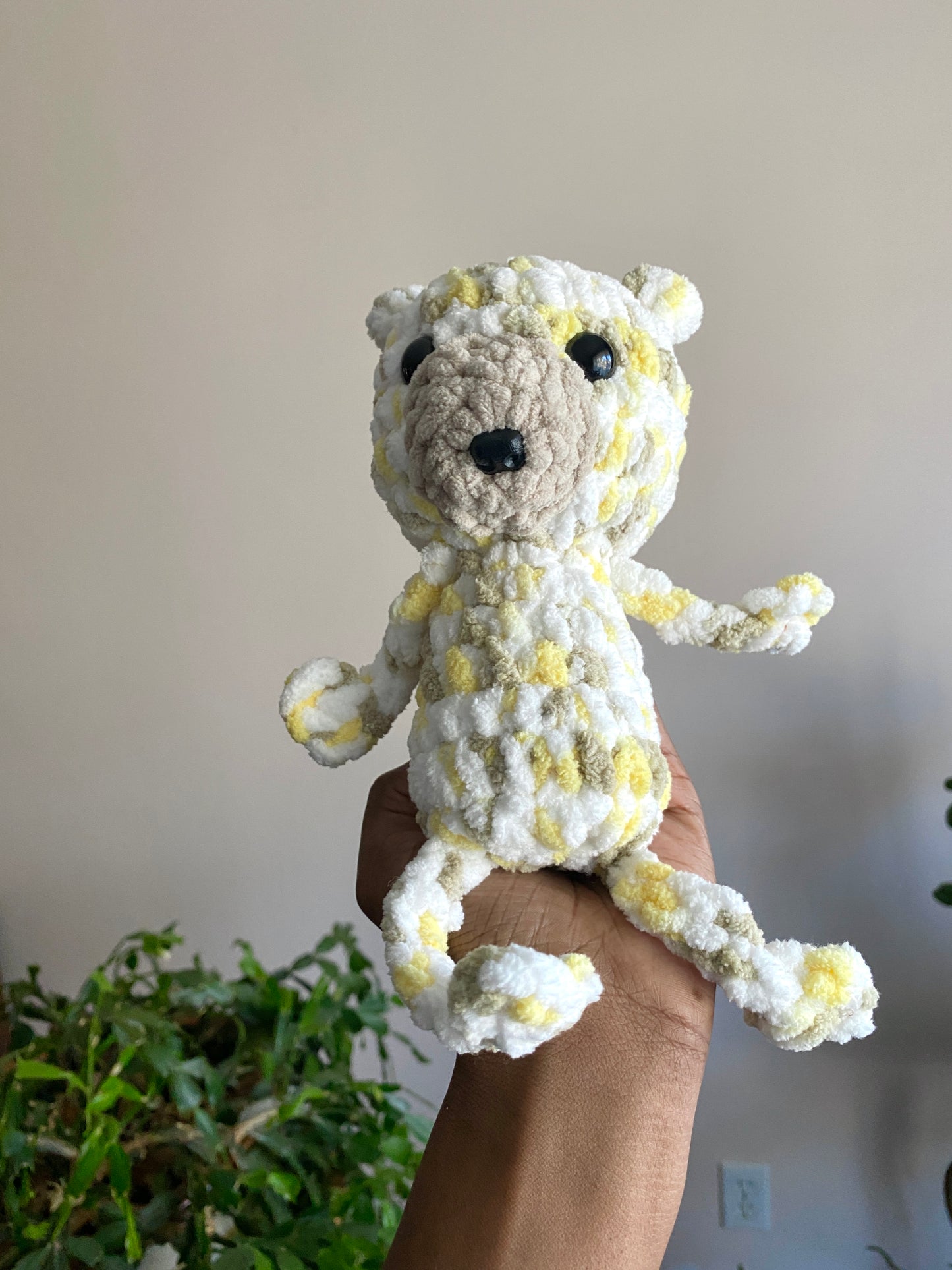Teddy Leggy Crochet Plushies