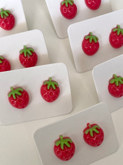 Strawberry Stud Earrings