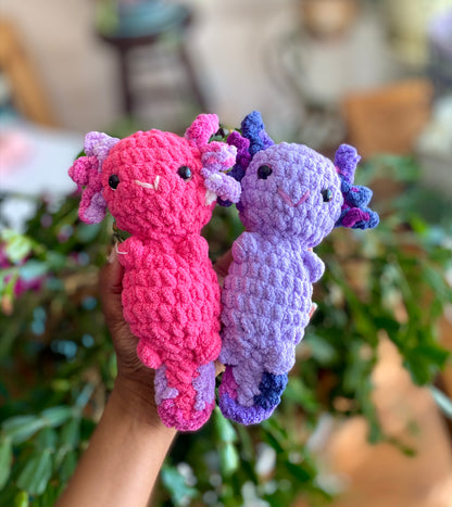 Axolotl Crochet Plushies