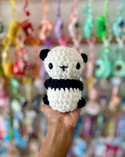 Panda Mini Crochet Plushies
