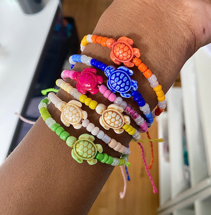 Turtles Beaded Bracelets