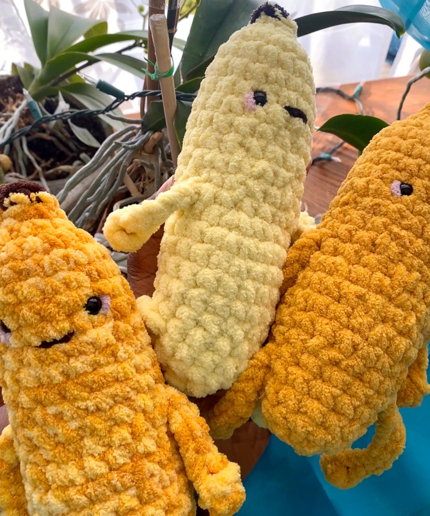Banana Crochet Plushies
