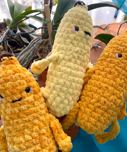 Banana Crochet Plushies