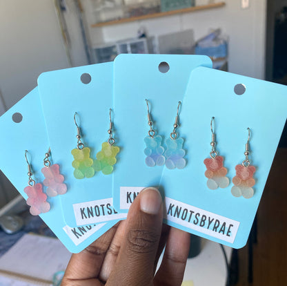 Sugar Gummy Bear Earrings