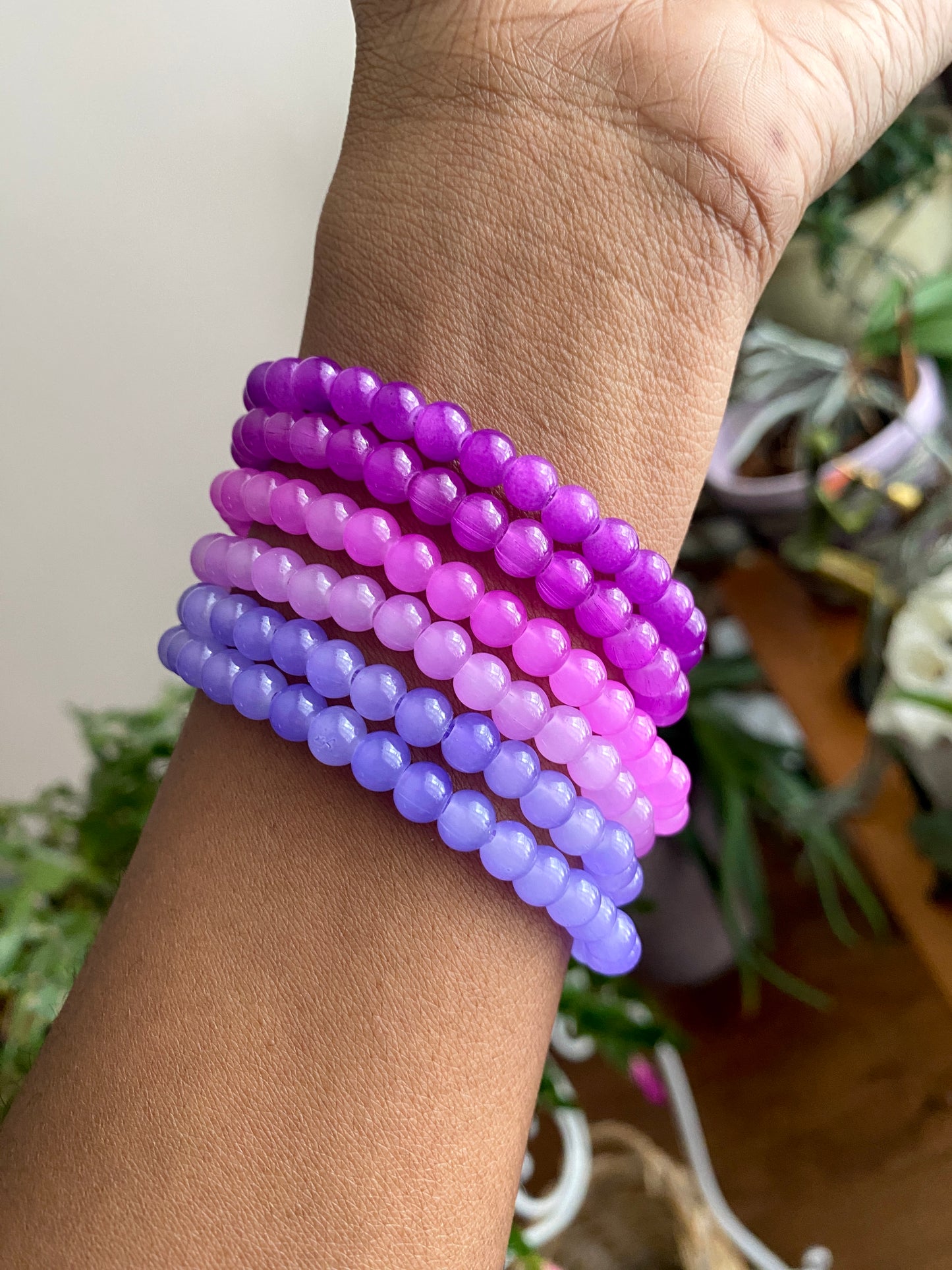 Glass Bead Bracelets