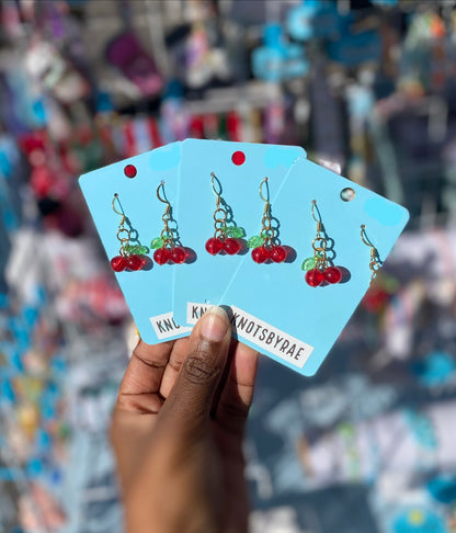 Cherry Dangle Earrings