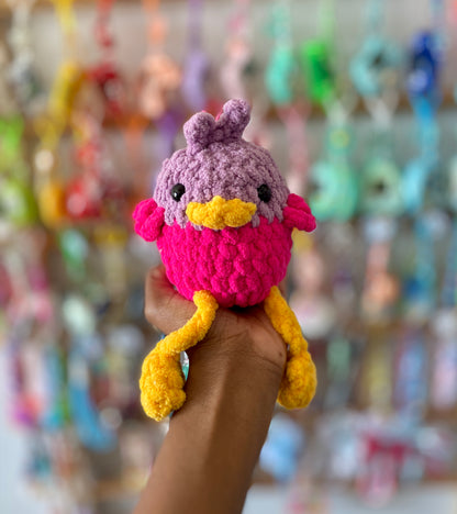 Silly Birds Crochet Plushies