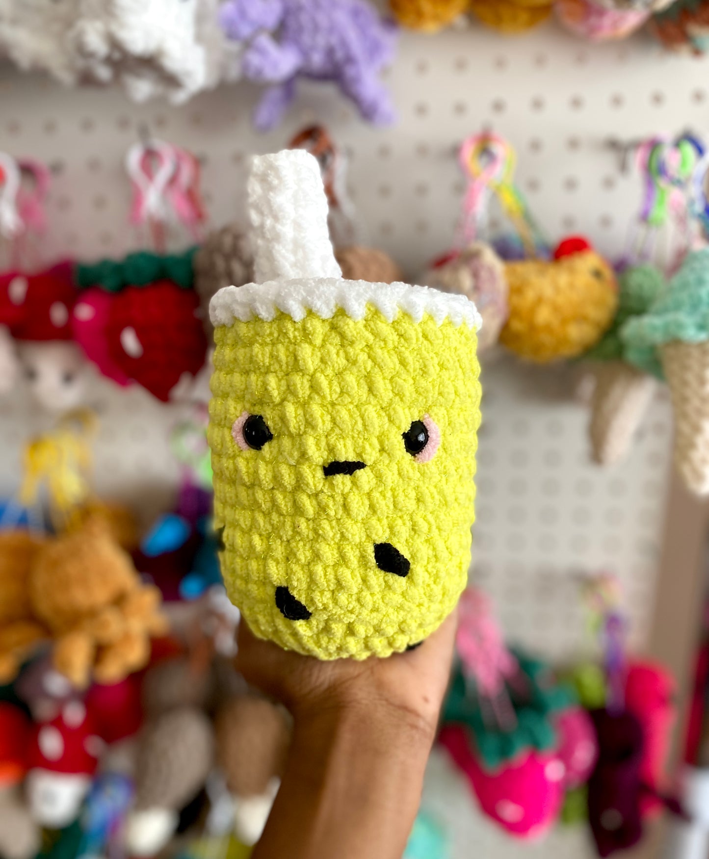 Bubble Tea Crochet Plushies