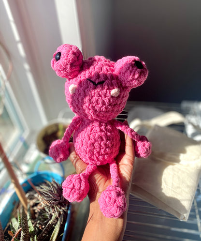 Flipsy Frog Crochet Plushies