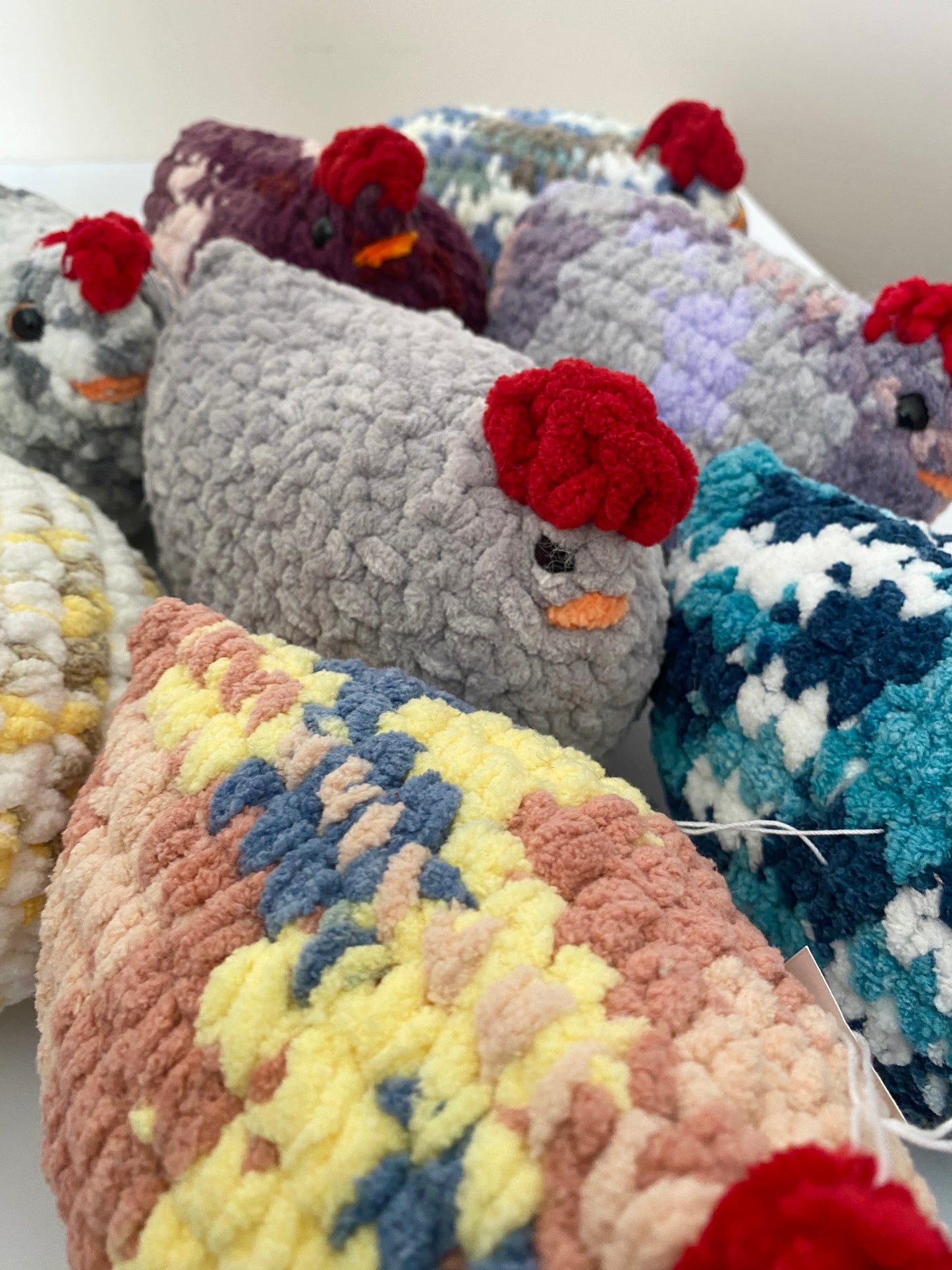 Chicken Crochet Plushies