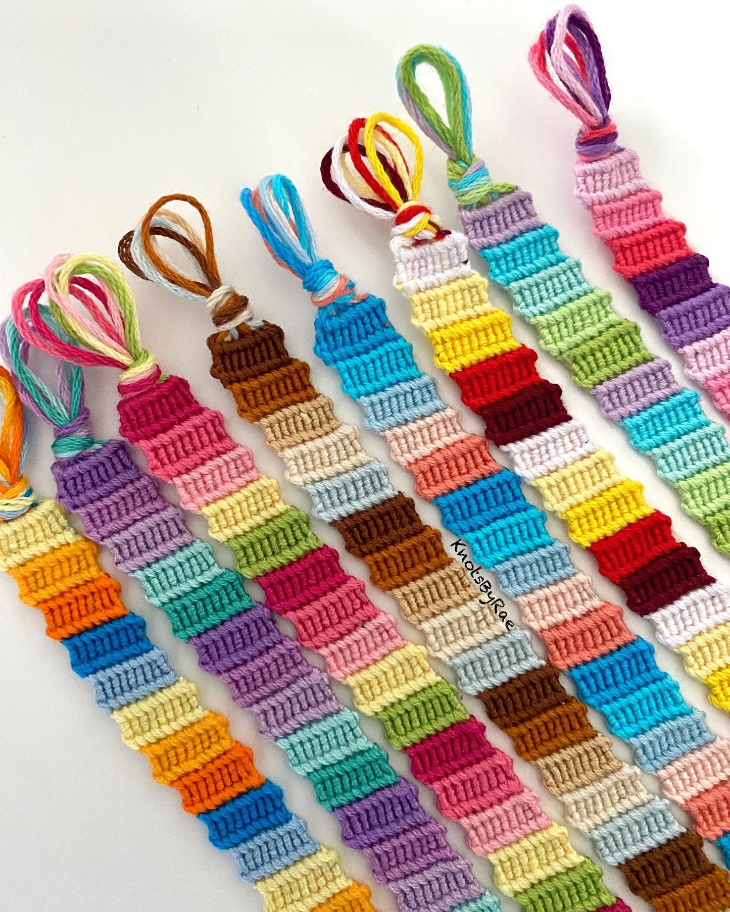 Thick Flip Flop Friendship Bracelets