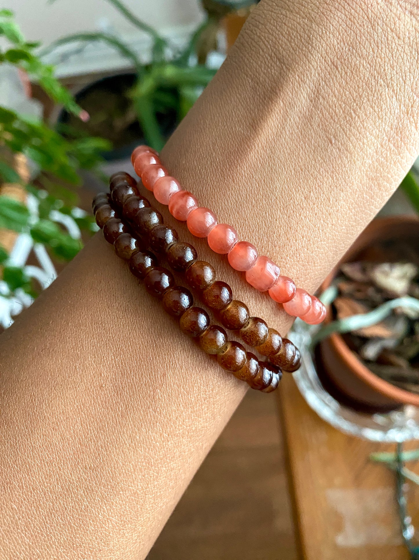 Glass Bead Bracelets