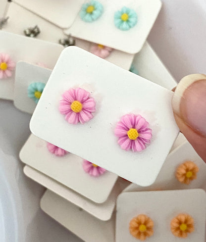 Daisy Flower Stud Earrings
