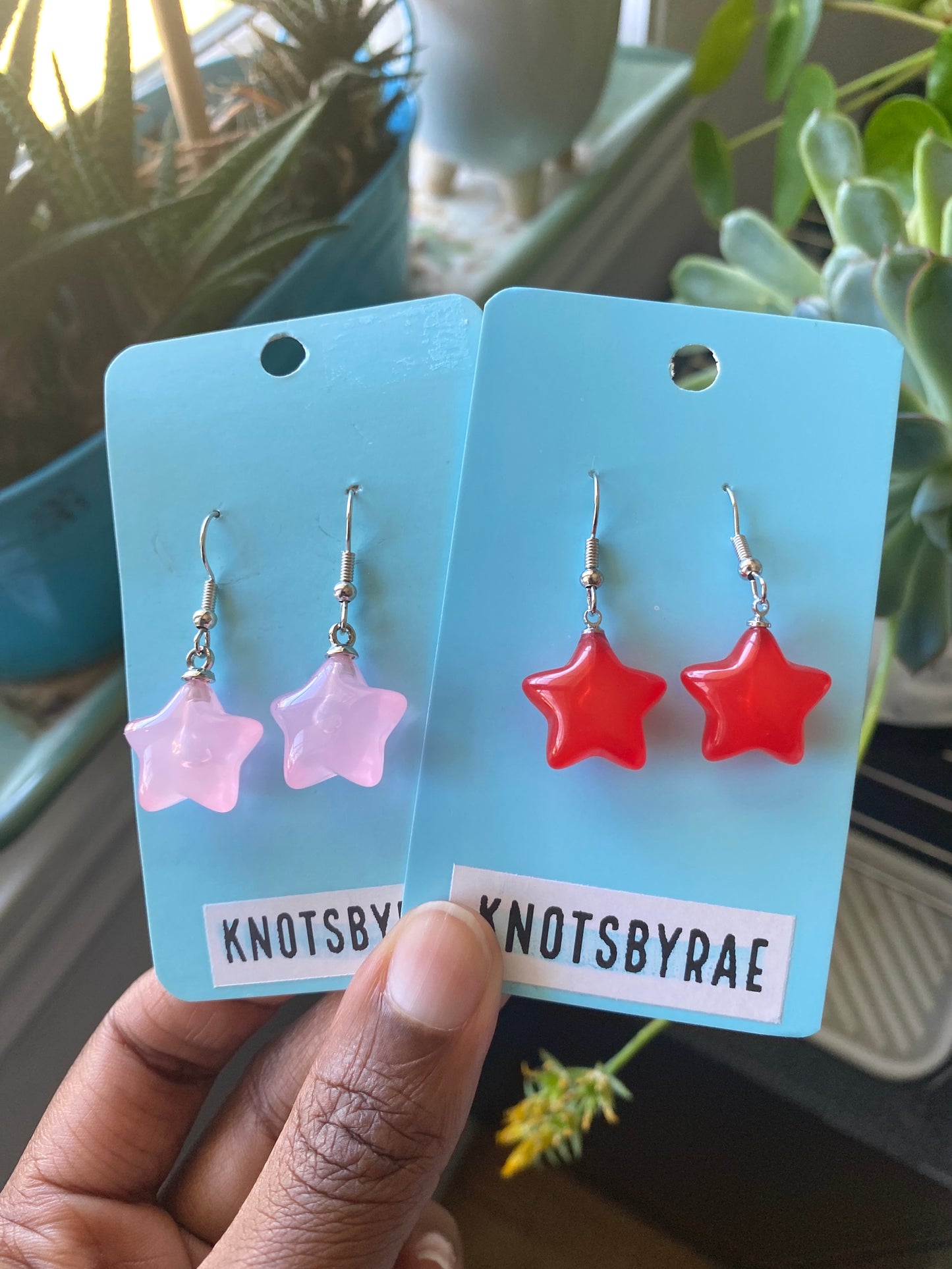 Jelly Star Earrings