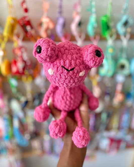 Flipsy Frog Crochet Plushies