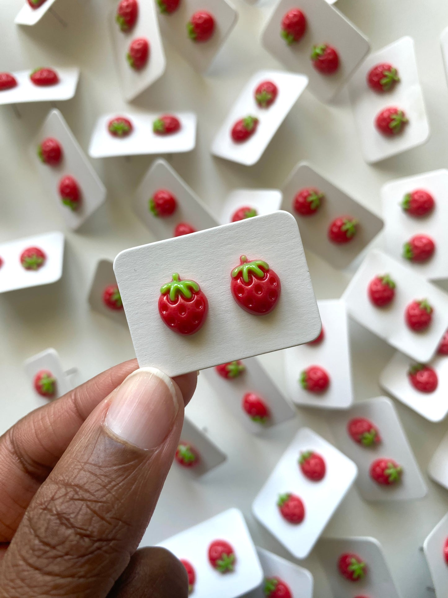 Strawberry Stud Earrings
