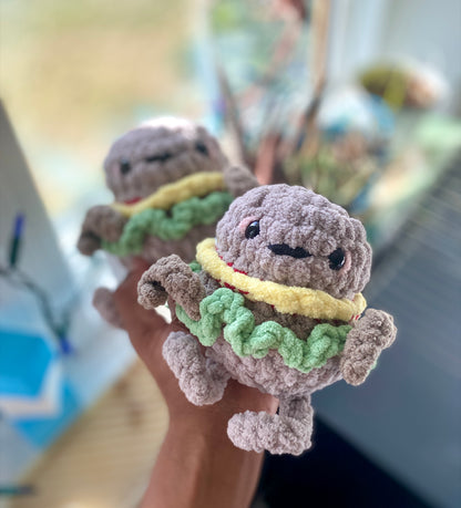 Hamburger Crochet Plushies