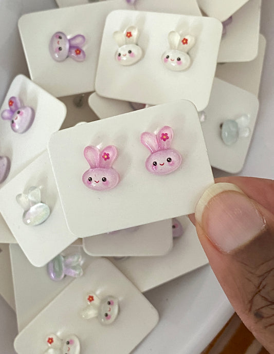Bunny Stud Earrings