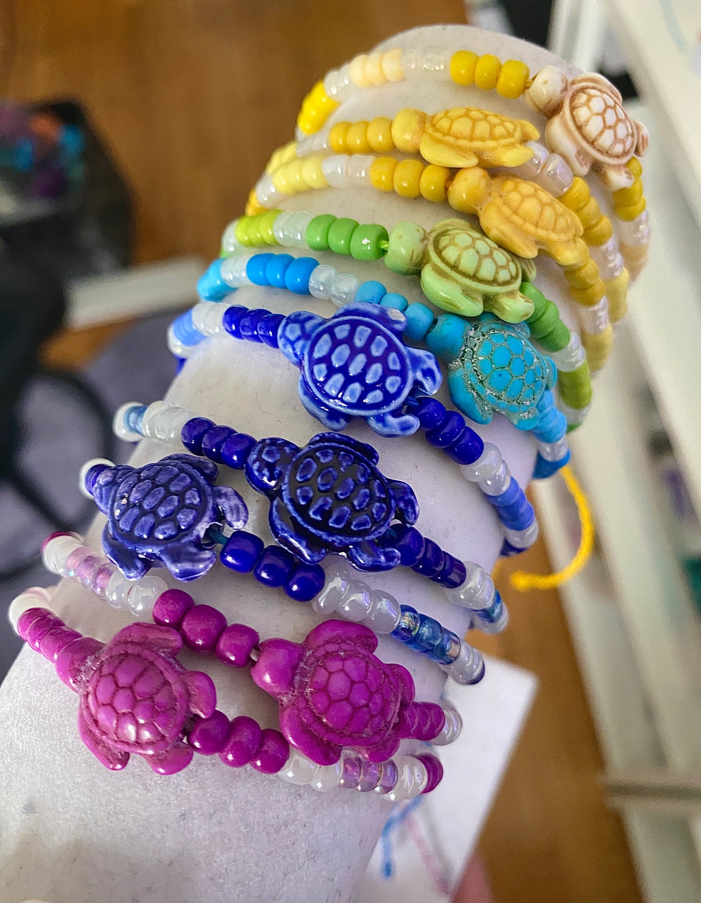 Turtles Beaded Bracelets