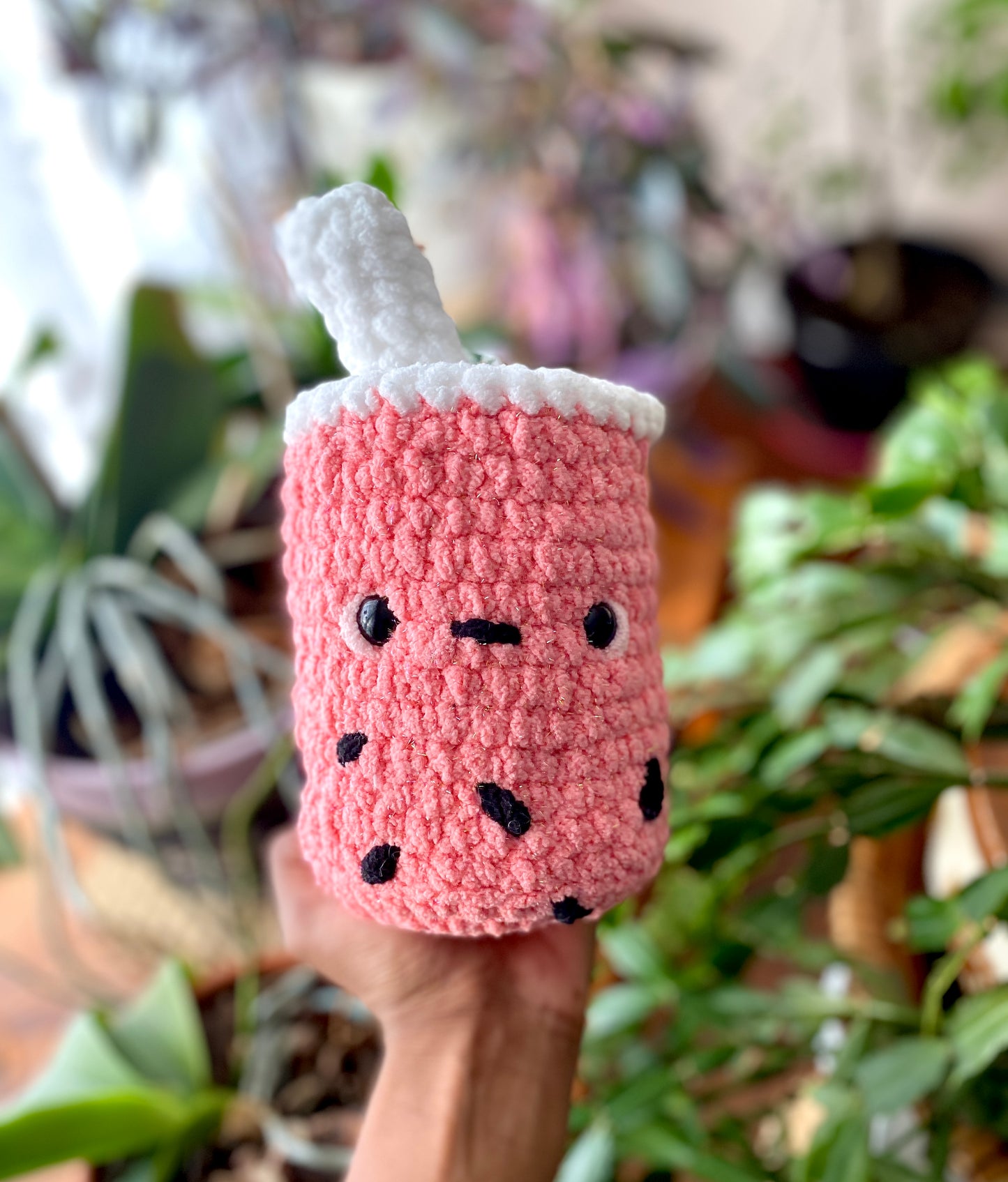 Bubble Tea Crochet Plushies