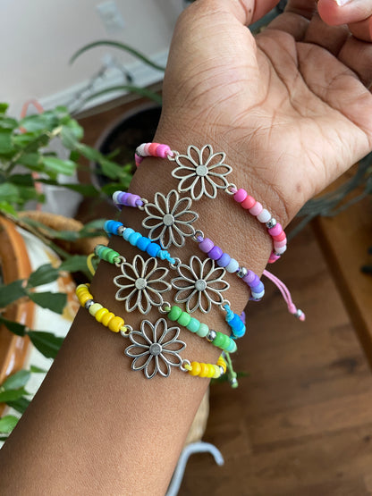 Daisy Charm Bracelet