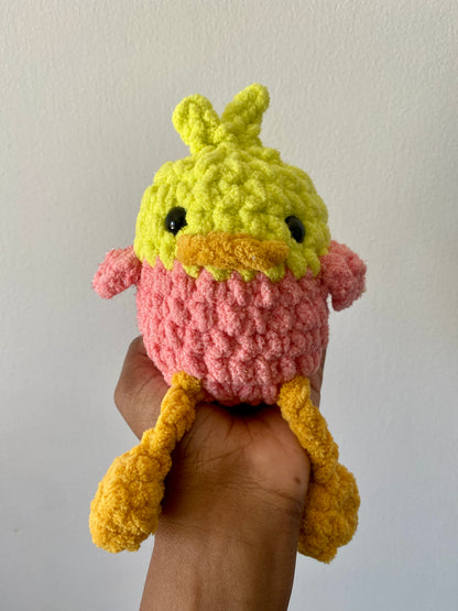 Silly Birds Crochet Plushies
