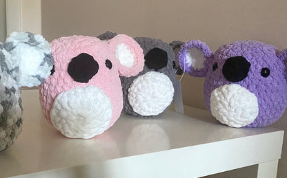 Koala Bear Crochet Pluhies