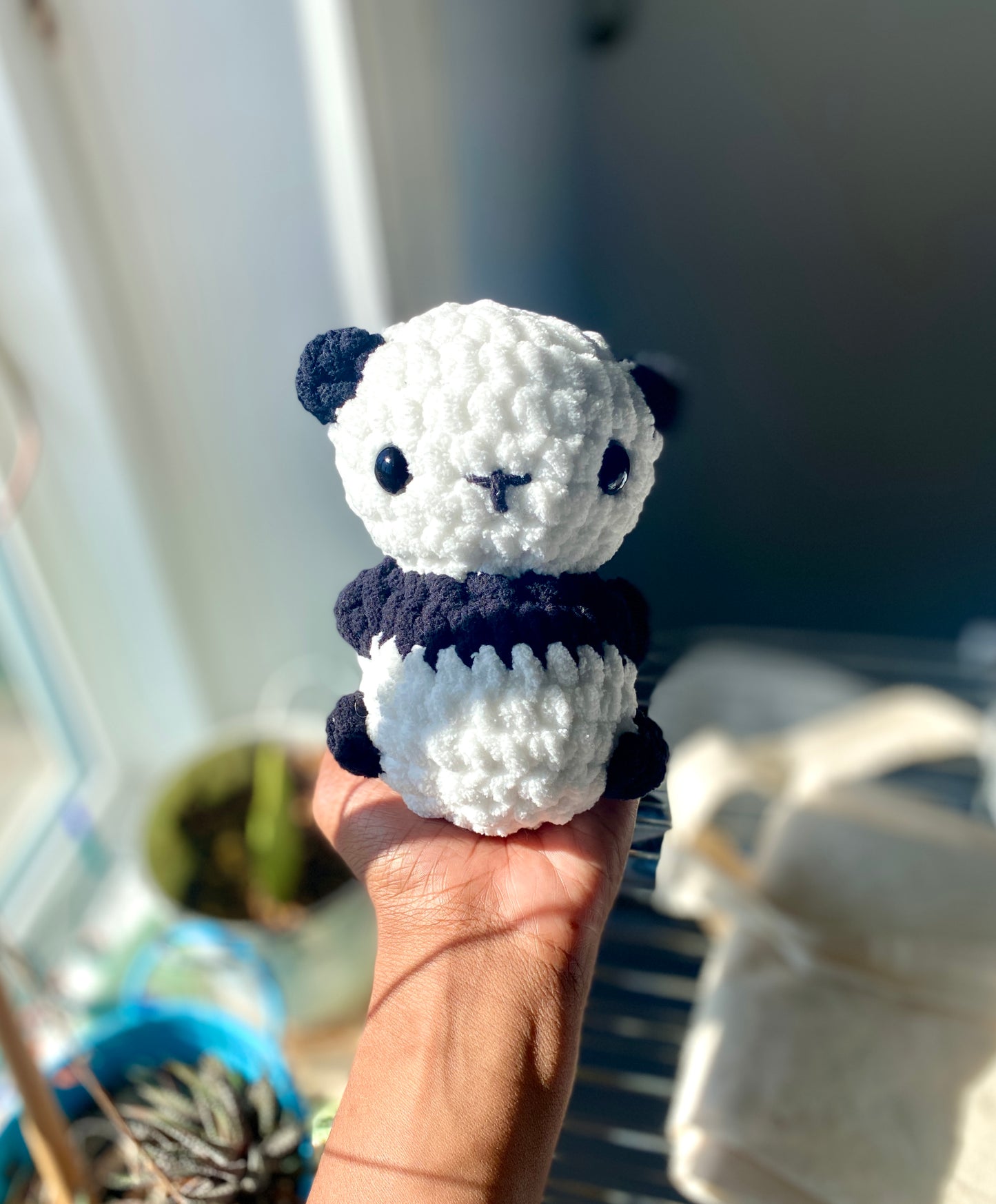 Panda Mini Crochet Plushies